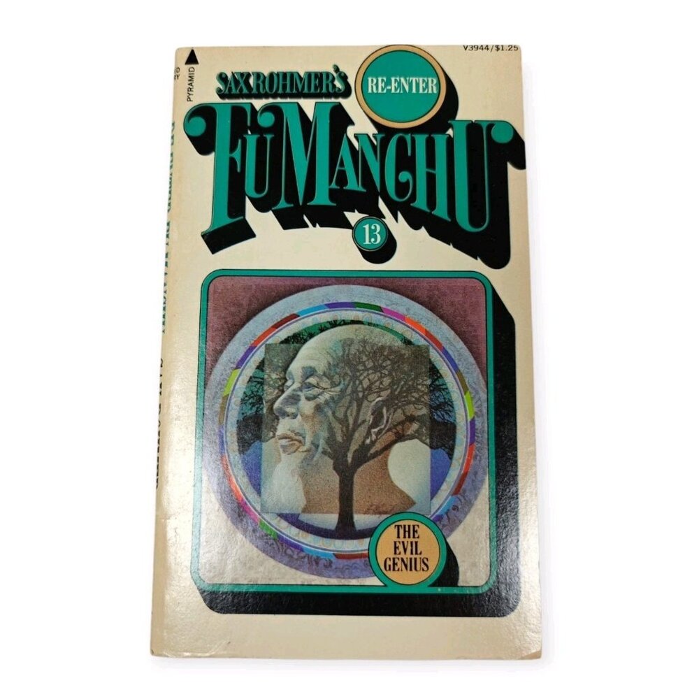 Re-Enter Fu Manchu Sax Rohmer #13 The Evil Genius 1976 Paperback Pyramid Books
